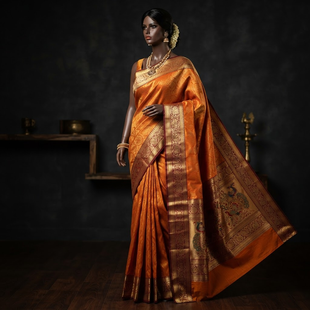 Premium Handwoven Silk Saree